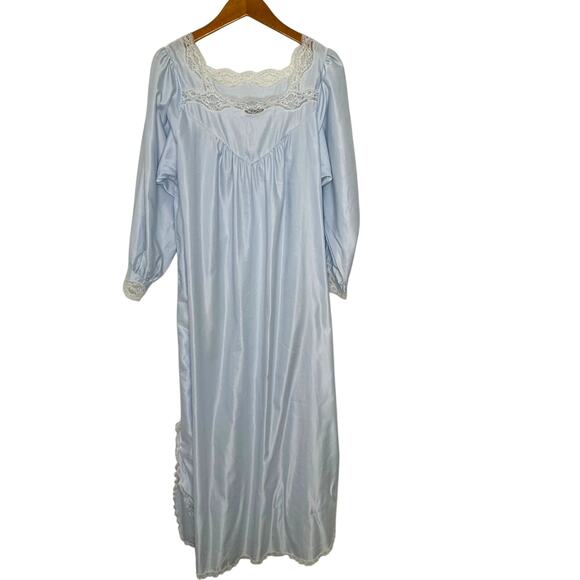 Vintage Christian Dior‎ satin maxi nightgown - Picture 2 of 13